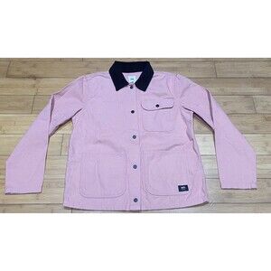 Vans Drill Chore Jacket Rose Dawn Women’s Size Medium (VN0A47Y3ZLS)